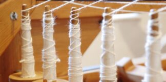 Wie die Spinntechnik nach Cromford kam Spinning Jenny_Copyright_LVR-Industriemuseum_Foto Jürgen Hoffmann