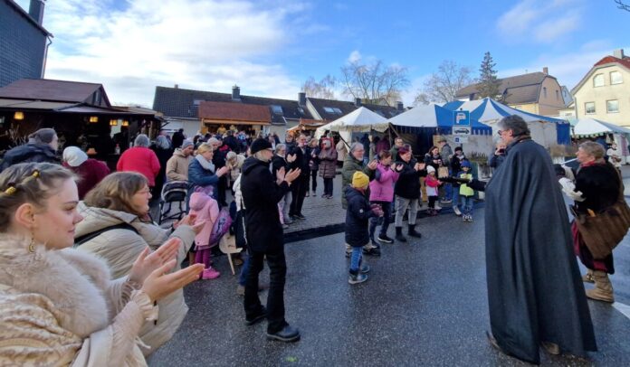 Wintermarkt eröffnet