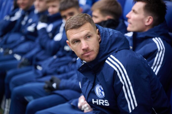 Edin Dzeko Edin Dzeko bleibt vorerst Joker beim FC Schalke. (Archivbild)