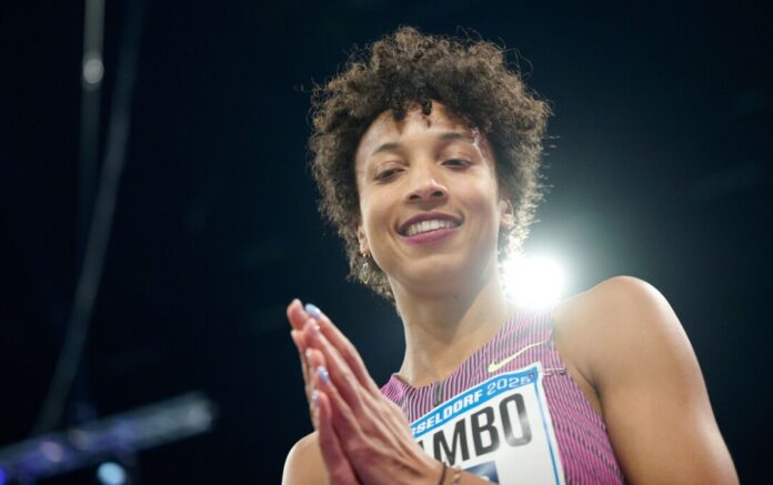 Leichtathletik Meeting Düsseldorf Weitspringerin Malaika Mihambo hofft in Düsseldorf auf einen guten Start in das Jahr 2026. (Archivbild)