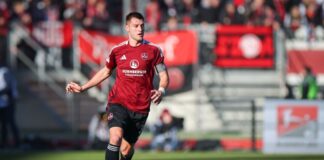 Bielefeld holt Innenverteidiger Knoche aus Nürnberg Sofort für Arminia Bielefeld spielberechtigt: der bislang für Nürnberg aktive Innenverteidiger Robin Knoche (Archivbild).