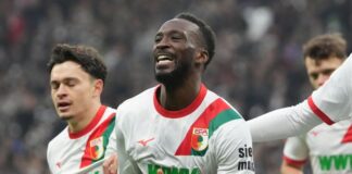 Augsburg lange ohne Verteidiger Matsima – Kommt ein Neuer? Fehlt lange verletzt: Verteidiger Matsima. (Archivbild)