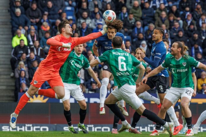 Morten Behrens Ersatztorhüter Morten Behrens verlängerte bei Preußen Münster.