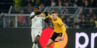 Trotz 0:2 gegen Inter: BVB spielt in den Playoffs Zweikämpfe prägten das Geschehen.