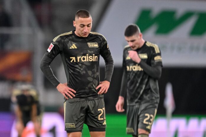 FC Augsburg - 1. FC Union Berlin Marin Ljubicic (links) soll den Düsseldorfer Angriff verstärken (Archivbild).