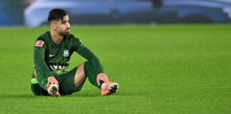 Wolfsburg aus disziplinarischen Gründen ohne Amoura Fehlt aus disziplinarischen Gründen gegen Köln: Wolfsburgs Mohamed Amoura. (Archivbild)