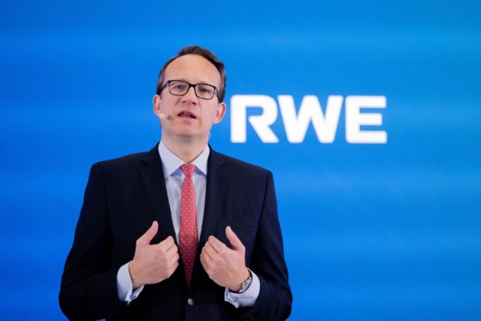 RWE-Chef Krebber RWE plant neue Gaskraftwerke. (Archivbild)