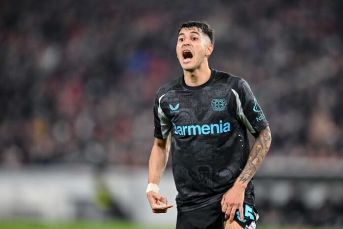 VfB Stuttgart - Bayer Leverkusen Nach mehr als viermonatiger Pause wieder einsatzbereit: der Argentinier Exequiel Palacios (Archivbild).