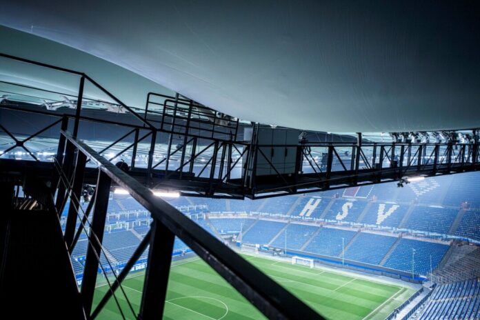 Statikprobleme sorgten für Absage des Spiels HSV gegen Bayer04 Statikprobleme am Dach des Volksparkstadions führten zur Absage des Spiels Hamburger SV gegen Bayer 04 Leverkusen. Jetzt gab es Entwarnung für die Partie der Hamburger gegen Mönchengladbach.