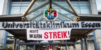 Warnstreiks an mehreren Unikliniken gestartet An mehreren Unikliniken in NRW starten am Morgen Warnstreiks. (Archivbild)