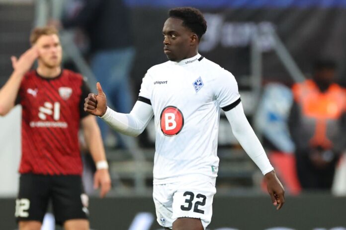 FC Ingolstadt 04 - SV Waldhof Mannheim 07 Wechselt von Mannheim nach Paderborn: Kennedy Okpala. (Archivbild)