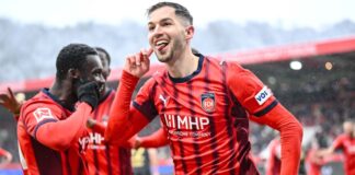 Pieringer begeistert mit Fallrückzieher – «Verrücktes Tor» Marvin Pieringer brachte mit seinem Traumtor auch seine Mitspieler zum Staunen.