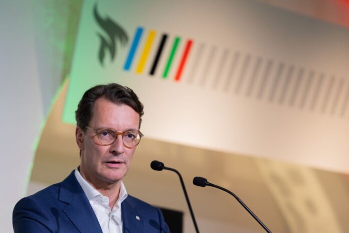 Lichtinstallationen als Startschuss für Olympia-Kampagne Hendrik Wüst (CDU) setzt sich für Olympische Spiele in NRW ein. (Archivbild)