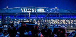 Hochrisikospiel: Kein Alkohol für Magdeburg-Fans auf Schalke Auf Schalke wird am Samstag ein großes Polizeiaufgebot beim Spiel gegen Magdeburg im Einsatz sein. (Archivbild)