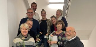 Ehrenamtliche Alltagsbegleiter starten am Mettmanner Klinikum Die Alltagsbegleiter starten in der Akutgeriatrie in ihr Ehrenamt. Foto: EVK Mettmann