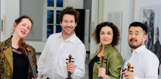 “Hokkaido”: Streichquartett spielt erneut im Planetarium Das Streichquartett Hokkaido spielt im Planetarium. Foto: Veranstalter
