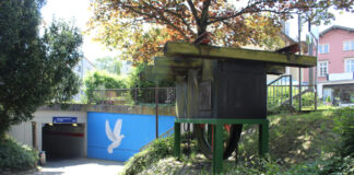 Bahnhofvorplatz am S-Bahnhof Hochdahl wird umgestaltet Der Weg im nördlichen Bereich des Bahnhofs. Foto: Stadt Erkrath