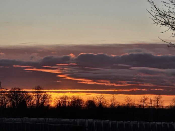 Sonnenuntergang Sacker Hof Demenz und der Umgang mit der Krankheit ist eine besondere Herausforderung, jeden Tag neu, Bild: Alexander Heinz