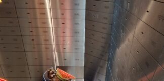 Sparkasse Ratingen – Tresorraum Bild der persönlichen Überwachung, Bild: Carsten Droste