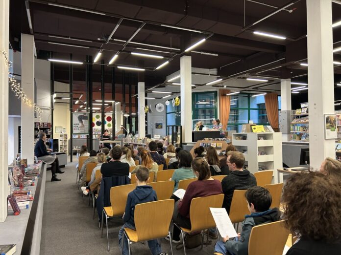 Vorlesewettbewerb 2026 In der Mettmanner Bibliothek fand der Wettbewerb statt. Foto: Kreisstadt Mettmann