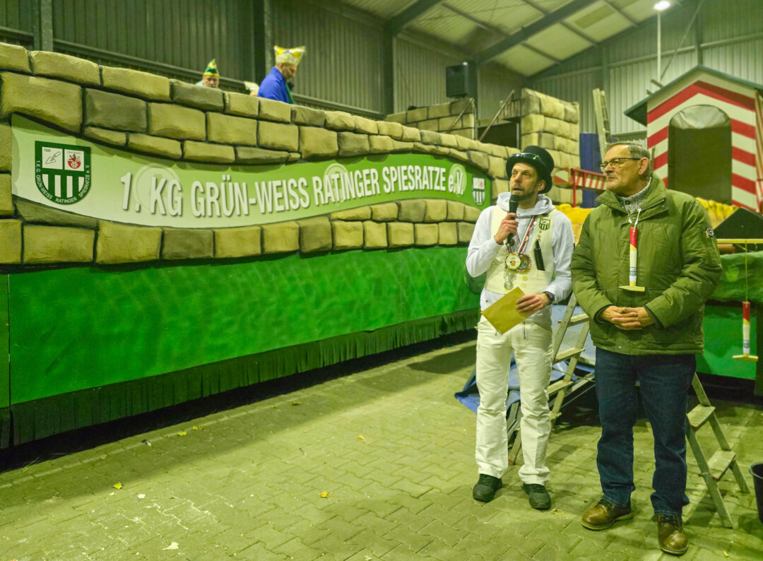 Nicht nur die Wageneinweihung war der Hammer, Bild: Alexander Heinz