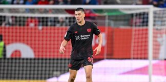 Maza fehlt Bayer weiterhin – Rückkehrer Oermann im Kader Ibrahim Maza steht Bayer Leverkusen noch nicht wieder zur Verfügung. (Archivbild)