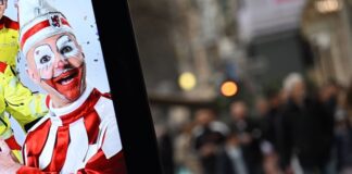 Karneval in NRW startet mit Regen und Wind Es wird regnerisch und windig.