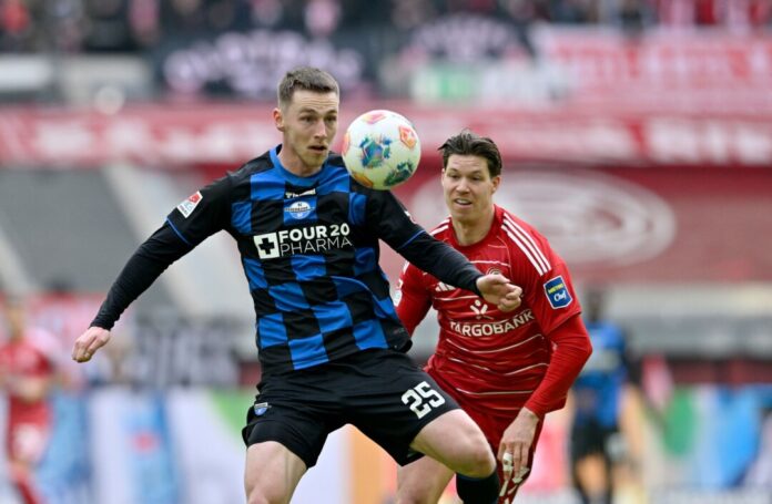 Fortuna Düsseldorf - SC Paderborn 07 Paderborn gab eine Führung in Düsseldorf noch aus der Hand.