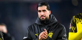 Medien: Dortmund droht längerer Can-Ausfall Fällt erneut aus: Dortmund-Kapitän Emre Can. (Archivbild)