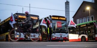 Warnstreik legt Nahverkehr vielerorts lahm – Was fährt noch? Verdi hat in NRW Beschäftigte in rund 30 kommunalen Verkehrsbetrieben zu Warnstreiks aufgerufen. (Archivbild)