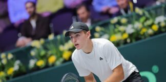 Bestritt in Düsseldorf seine zweite Davis-Cup-Partie und gewann: Justin Engel.