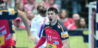Vom Sommer an beim VfL Gummersbach: Spaniens Handball-Star Alex Dujshebaev. (Archivbild)