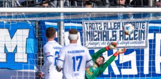 Starker Torwart rettet Paderborn torloses Remis in Bochum Paderborns Torwart Dennis Seimen parierte zahlreiche Chancen der Bochumer.