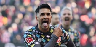 Mainz plant Coup beim BVB: «Wir können Dortmund wehtun» Nadiem Amiri hofft mit dem FSV Mainz 05 auf einen Sieg bei Borussia Dortmund. (Archivbild)