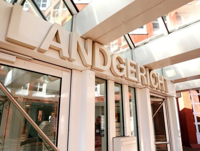 Landgericht Münster Der Eingang am Landgericht Münster. (Symbolbild)