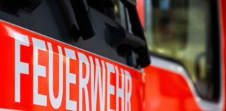 Das Feuer im Patientenzimmer löschte die Feuerwehr. (Symbolbild)