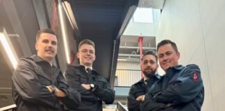 Verstärkung für Ratingens Retterfamilie Vier neue Notfallsanitäter gibt es jetzt bei det Feuerwehr. Foto: Feuerwehr Ratingen