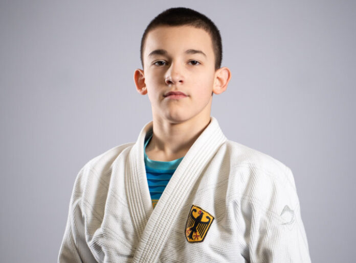 -52 Danila Bergheim Der 13 Jahre alte Ruslan Bergheim steht im Bundeskader für die Jiu-Jitsu-EM in Griechenland. Foto: Danila Bergheim