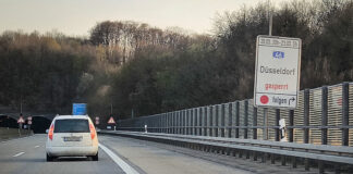 A46 bei Wuppertal: Vollsperrung in Richtung Düsseldorf für ein Wochenende