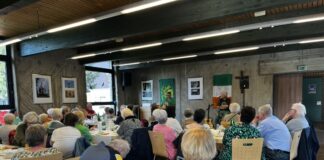 Saint Patrick und Folk in Lintorf: Ein Tag rund um Irland Rund um Irland ging es an dem Tag in der KÖB. Foto: privat