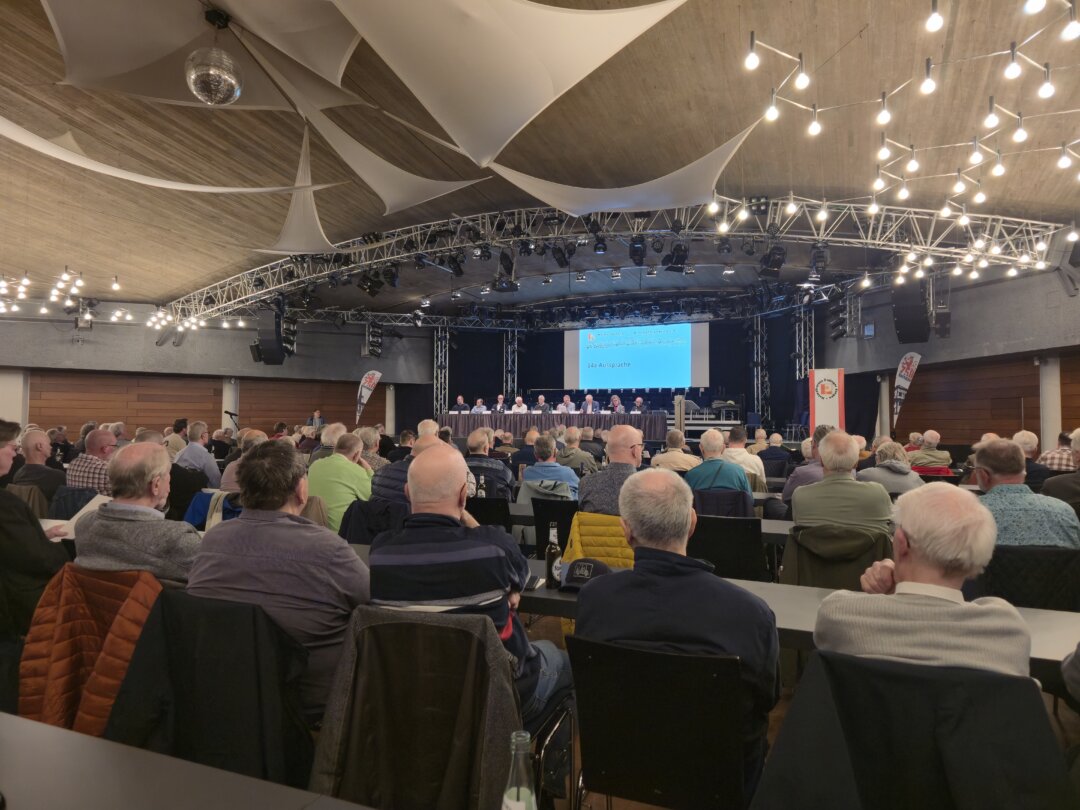 Blick in den Saal bei der JHV der Ratinger Jonges 26, Bild: Alexander Heinz