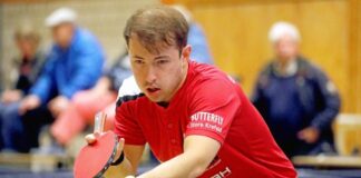 Tischtennis: SV Union Velbert holt Sieg und Niederlage in Bundesligen Michael Servaty spielt in der zweiten Mannschaft der Unioner. Foto: SV Union Velbert