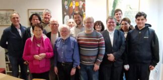 SPD Vohwinkel wählt Alexander Hobusch zum Vorsitzenden Der neue Vorstand der SPD Vohwinkel. Foto: SPD Vohwinkel