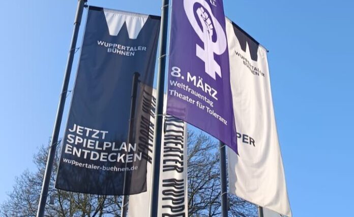 Weltfrauentag am Schauspiel Wuppertal Das Schauspiel Wuppertal setzt ein Zeichen am Weltfrauentag. Foto: Schauspiel Wuppertal