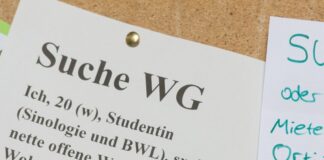 WG-Zimmer werden noch teurer Die Preise für neu angebotene WG-ZImmer sind in den letzten Jahren immer weiter gestiegen. (Symbolbild)