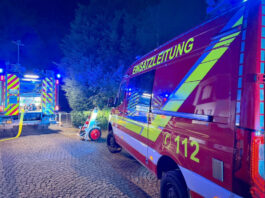 Fassadenbrand an Langenberger Internatsschule – 60 Personen evakuiert