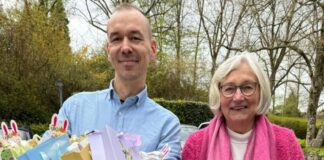 Heiligenhauser Frauen-Union bringt Osterfreude zur Lebenshilfe Osterfreude brachte die Frauen-Union zur Lebenshilfe. Foto: Frauen Union Heiligenhaus