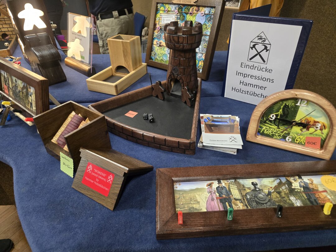 Spiele und mehr aus Holz vom hammer-holzstuebchen.de, Bild: Alexander Heinz