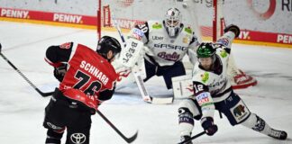 Köln gleicht nach Verlängerungs-Krimi gegen Berlin aus Die Eisbären Berlin lieferten sich mit den Kölner Haien einen richtigen Playoff-Fight.