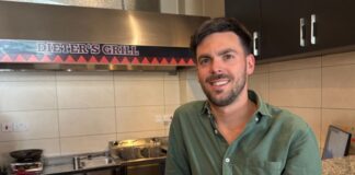 Vor knapp einem Jahr eröffnete Fabian Förster «Dieters Grill», ein kleines Imbissrestaurant in Nairobi.